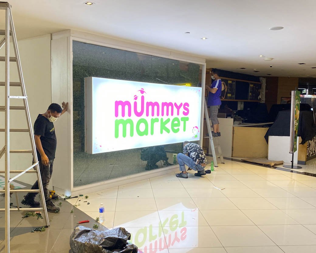 Frameless Fabric Lightbox